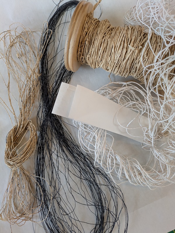 SAF3: Spinning Paper for Weaving and Fiber Arts